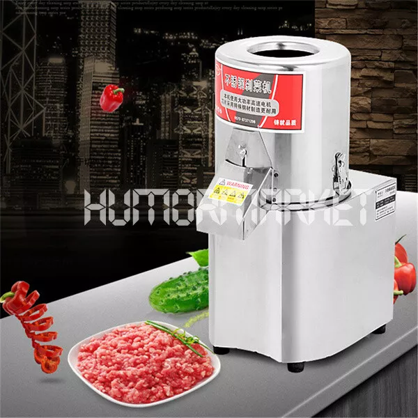 220V Electric Vegetable Meat Chopper Grinder Commercial Food Processor Machine