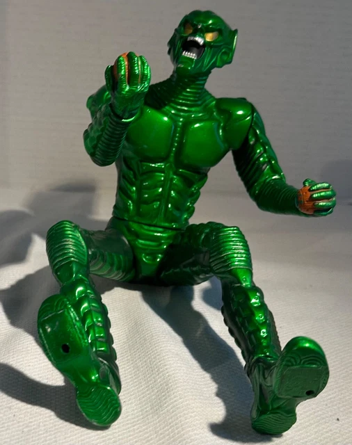 Green Goblin 12" 2002 Posable Action Figure MARVEL Spiderman the Movie Toy