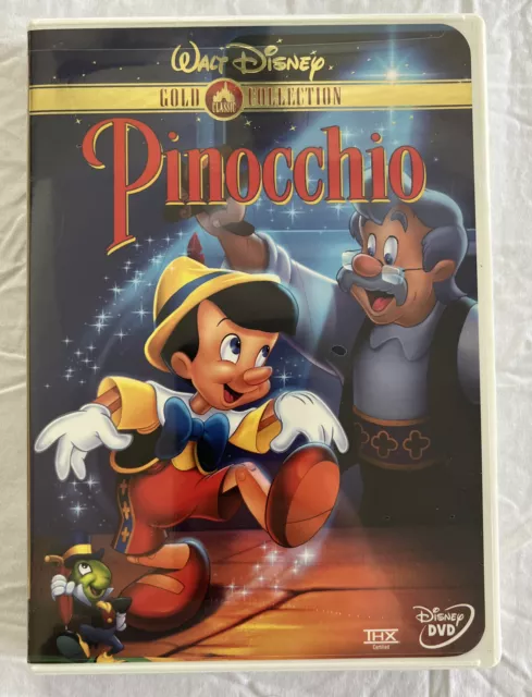 Pinocchio (DVD, 1999) Walt Disney Gold Classic Collection Sealed New!