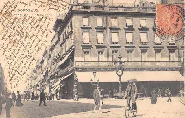 Cpa 33 Bordeaux Cours De L'intendance