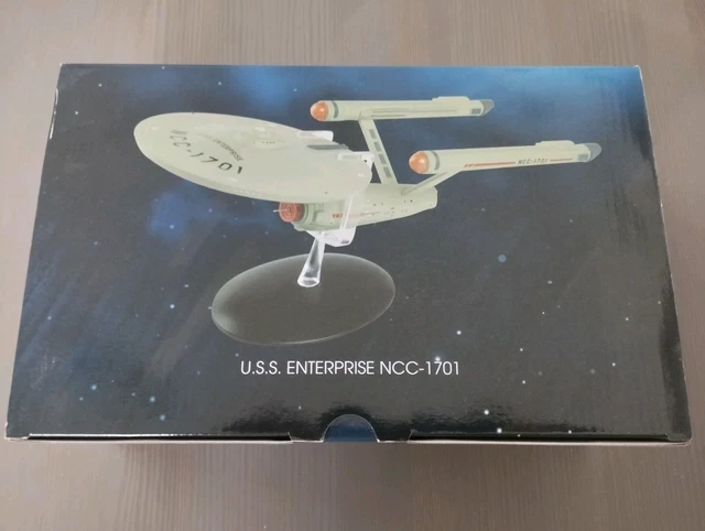 Uss Enterprise Ncc 1701 Modèle Métallique Star Trek Eaglemoss #46 - U.S Uss Enterprise Ncc 1701 Modèle Métallique Star Trek Eaglemoss #46 - U.S