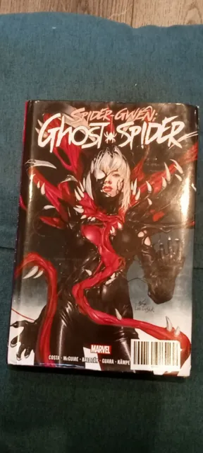 Marvel Spider Gwen Ghost Spider Omnibus Hardcover Inhyuk Lee Dm Variant Cover .