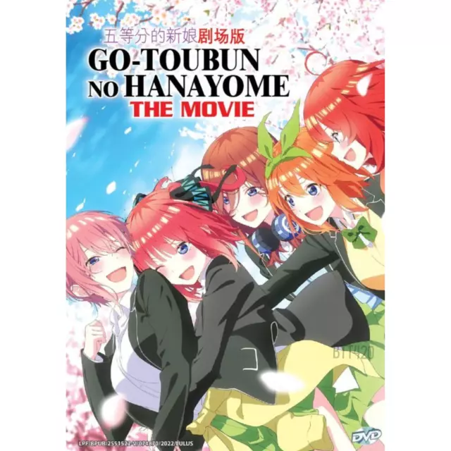 DVD ANIME GO TOUBUN No Hanayome The Movie English Subtitle All