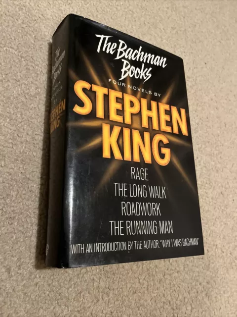 The Bachman Books Stephen King Hardback Rare Horror Novel HARDBACK BOOK