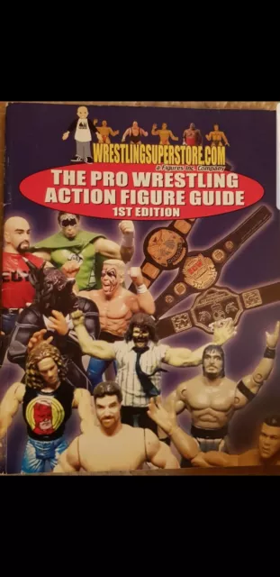 The Pro Wrestling Action Figure Guide 1st Edition WWE WCW WWF HASBRO LJN TOY BIZ