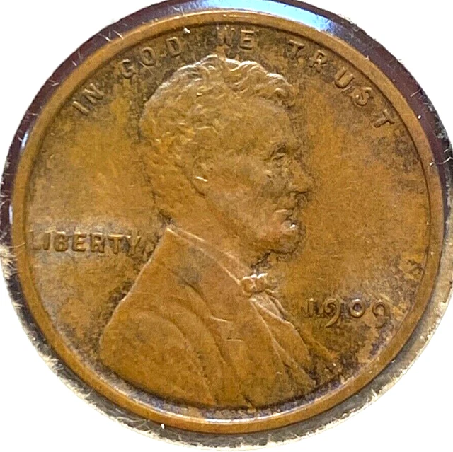1909 VDB Lincoln Wheat Penny Cent- Superb GEM BU Condition