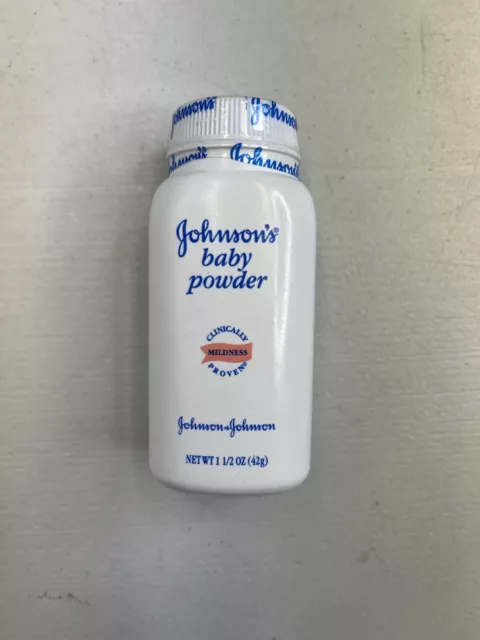 Johnson's Baby Powder Silky Soft Skin Original Talc Formula 1.5 Oz Sealed