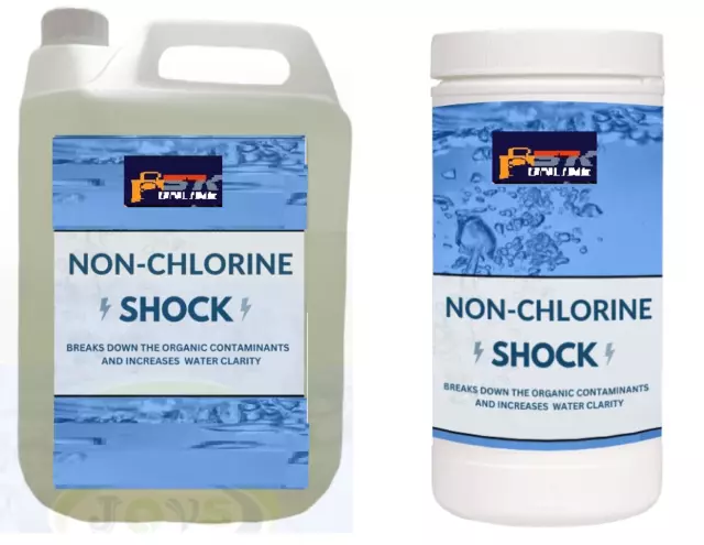 Non Chlorine Shock 1kg 5kg For Hot Tub Swimming Pool Chemicals Oxidiser Water