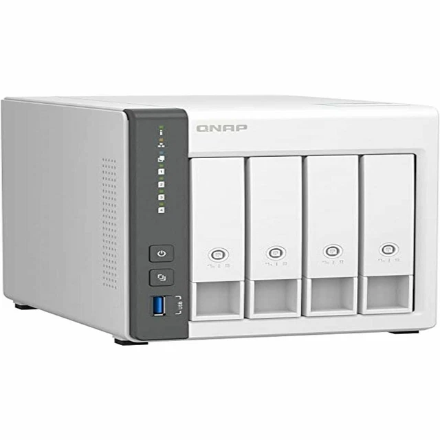 Memorizzazione in Rete NAS Qnap TS 864EU RP 8G Nero