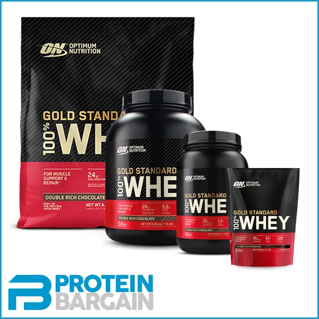 OPTIMUM NUTRITION GOLD Standard 100 Whey Protein Powder 908g /2.2kg/4