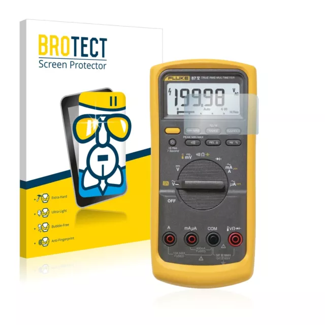 BROTECT Flexible Protection Ecran Verre Film Protecteur pour Fluke 87v Robuste