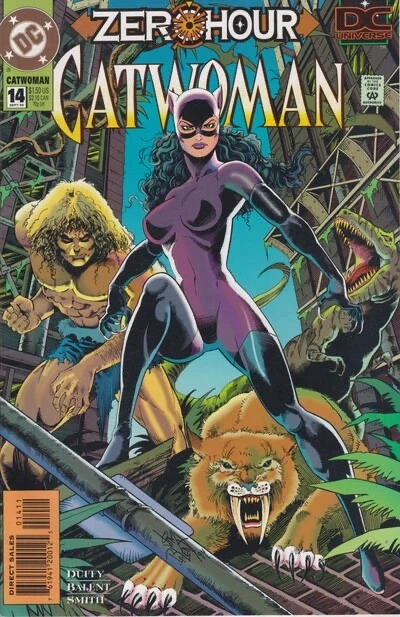 CATWOMAN (Vol. 2) #14 F/VF,  Direct DC Comics 1994 Stock Image