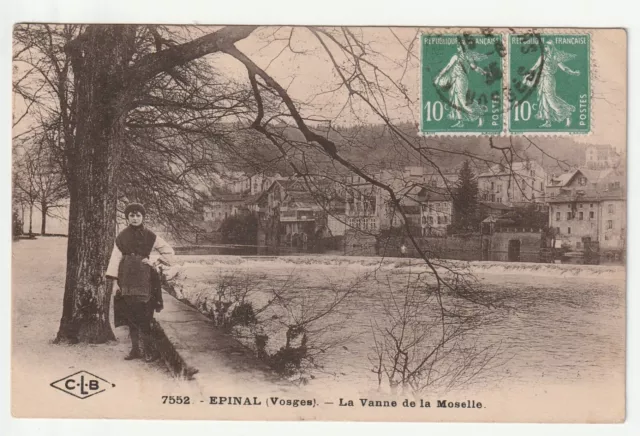 EPINAL - Vosges - CPA 88 - la Vanne de la Moselle