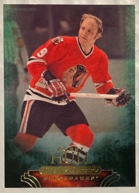 2011-12 Bobby Hull Ud Parkhurst Champions Card #6 Chicago Blackhawks