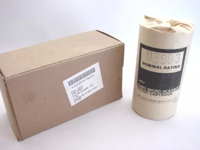 Cuno Micro-Klean II U39B3 Filter Cartridge 5-Micron  Military Surplus Boxed