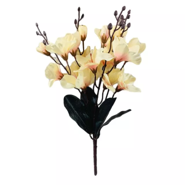 Parfait pour bricolage bouquets de mariage artisanat magnolia artificiel fleurs