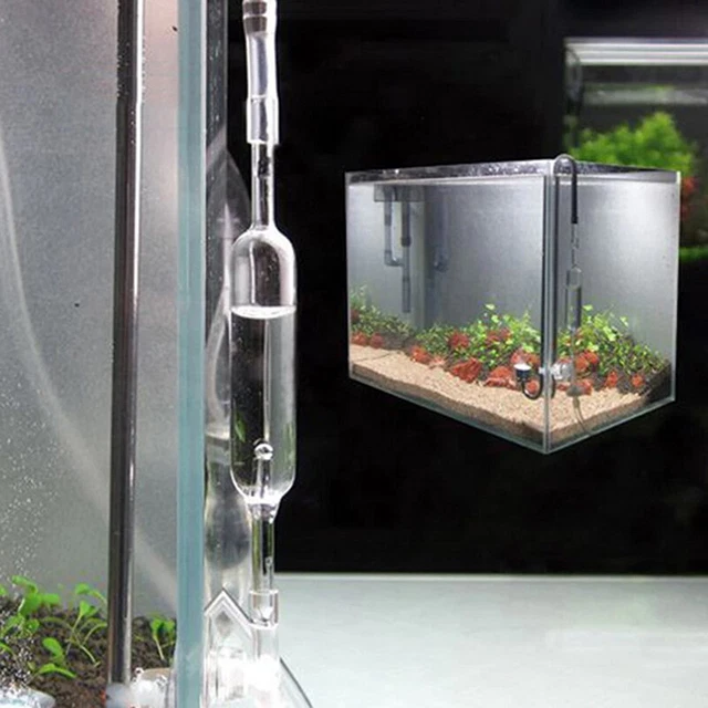 Aquarium CO2 Bubble Counter Water Plants Fish Tank CO2 Regulator CO2 Diffuser