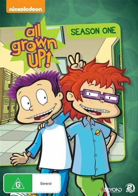 RUGRATS - ALL Grown Up : Season 1 (DVD, 2-Disc Set) Nickelodeon - vgc