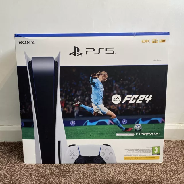 PlayStation 5 (PS5) Console with EA Sports FC24 (7+)