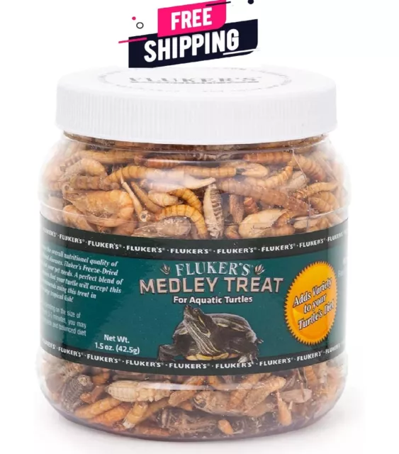 Fluker's Aquatic Turtle Medley Treat Food