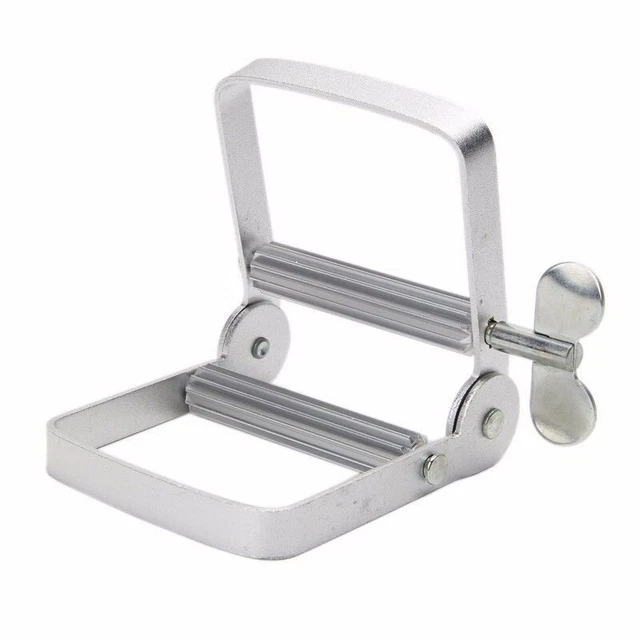 Exprimidor de tubo de dispensación de pasta de dientes de aluminio accesorios de baño para el hogar y la sala de estar
