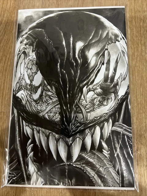 Carnage Black White And Blood #1  Mico Suayan Virgin B&W Sketch 1st Print Nm