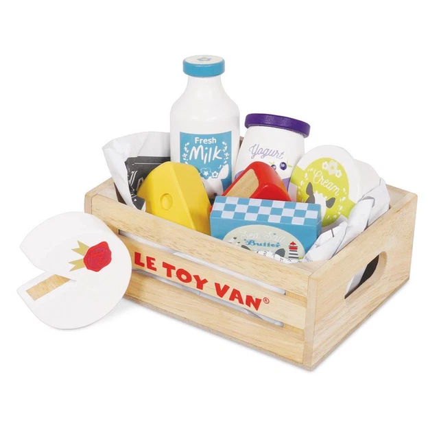 Honeybake Cheese & Dairy Crate Playset - Le Toy Van