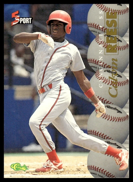 Pooky Reece 1995 CLASSIC 5-SPORT #98 Pokey Reese recrue Cincinnati Reds EUR 1,94 ...