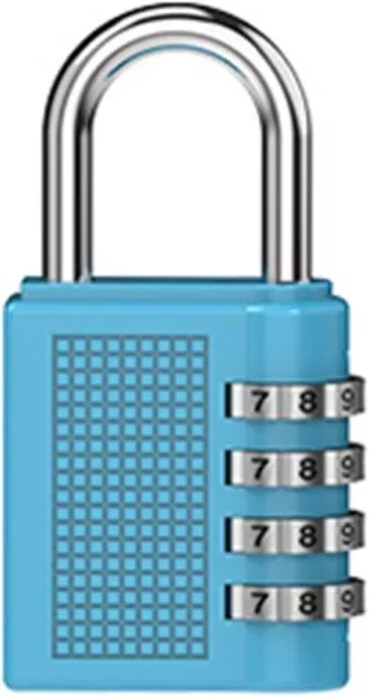 4 Digit Combination Padlock Heavy Duty Outdoor Lock Gym Travel Luggage Locker
