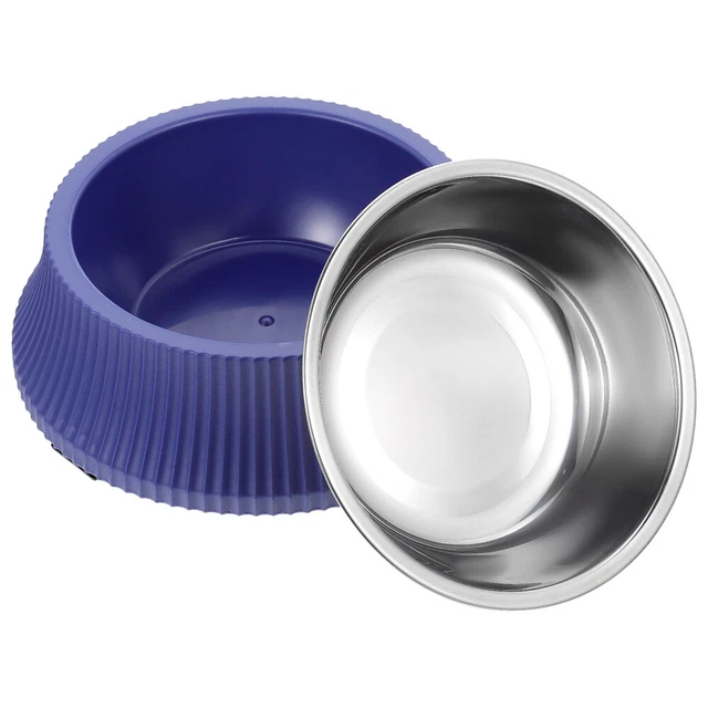 Cat Feeder Bowl Pet Water Bowl Stainless Steel Dog Bowl Metal Cat Bowl Food Bowl