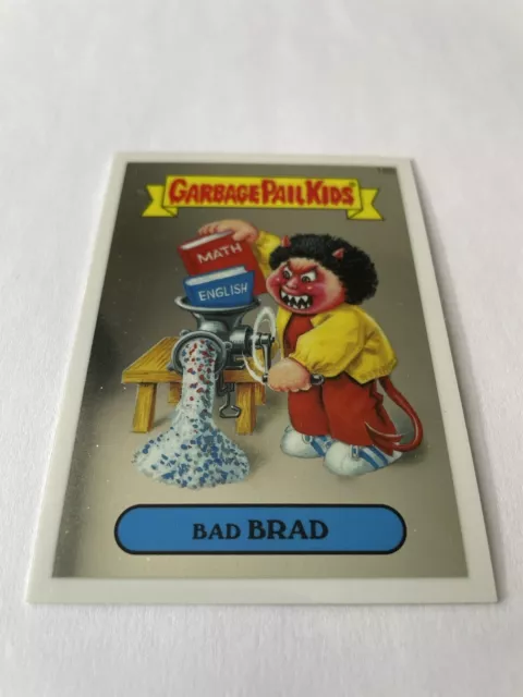 Carte Garbage Pail Kids TOPPS Les Crados GPK  2013 Chrome BAD BRAD 18b