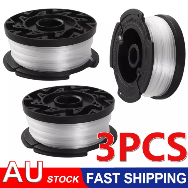 3Pcs Grass Trimmer Nylon Replacement Line Spool Bobbins for Bosch Easy GrassCut