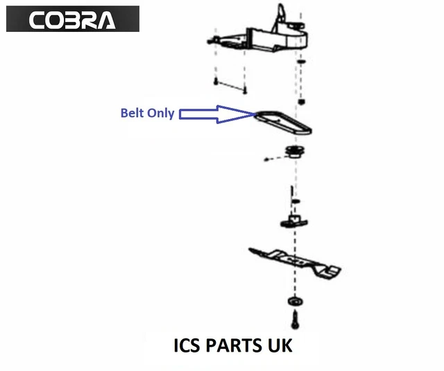 COBRA LAWNMOWER DRIVE Belt 25100203302 M46SPB M46SPC MX51SPH