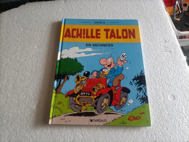 Livre BD Achille Talon En Vacances