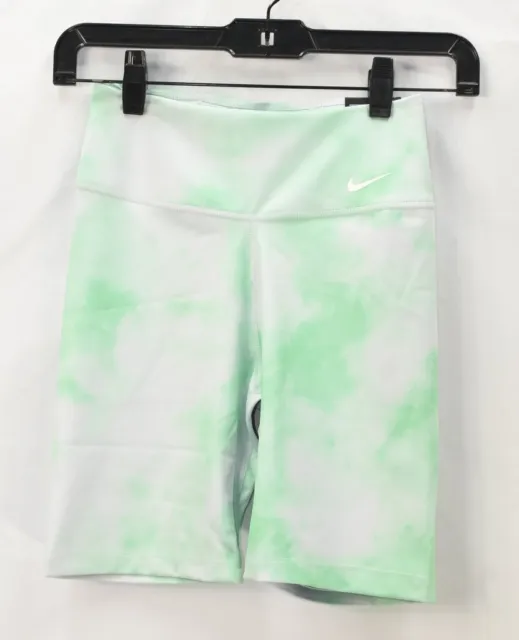 Nike Women's  Size XS Dry FIT One Mid Rise Leggings Green Tie Dye Tight Fit NwT