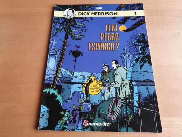 Dick Herrison Band 1 Lebt Pedro Espargo? Comic Album aus Sammlung 1.Auflage