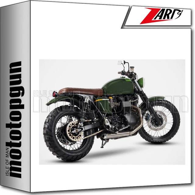 ZARD RACING LIGNE Complete Cross Acier Triumph Bonneville T100 2001 01 ...