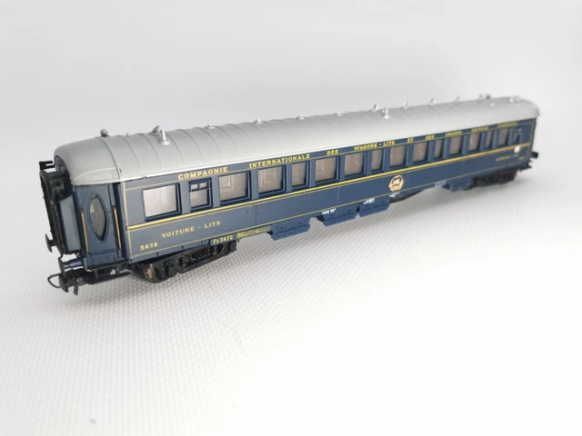 Voiture SNCF France Trains HO 277 – Voyageur 2e Classe, Dyle Et Bacalan, Verte, Occasion