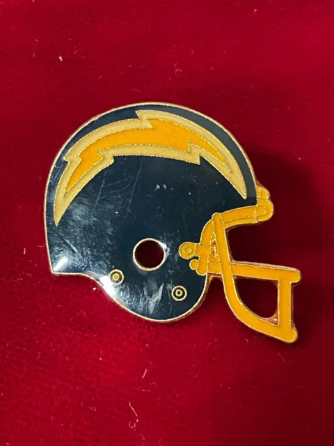 NFL NFC Football San Diego Chargers Helmet Enamel Lapel Pin 1.12" Peter David