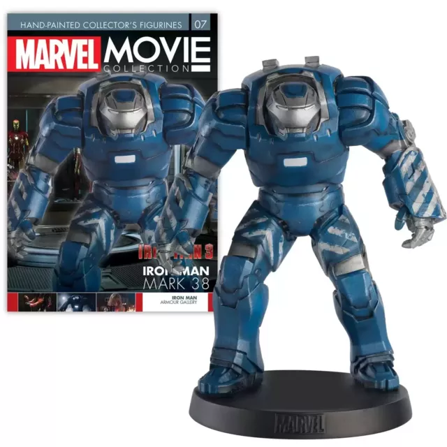 Super Héros des Films Marvel Iron Man Mark 38 Figurine Prenium 7 Eaglemoss