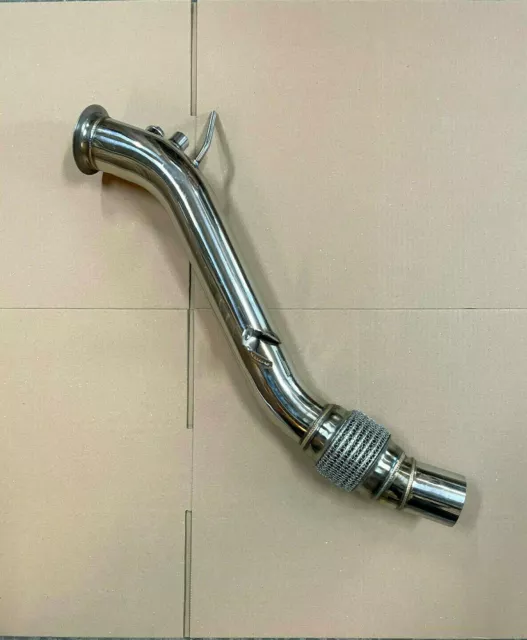 Downpipe Filtre Particule Defap Inox Bmw Serie 1 3 5 X1 E87 E90 E91 E82 E88 N47