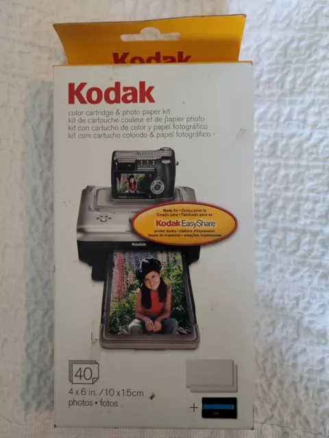 Kodak EasyShare PH-40 Color Cartridge & Photo Paper Kit CAT 1811918