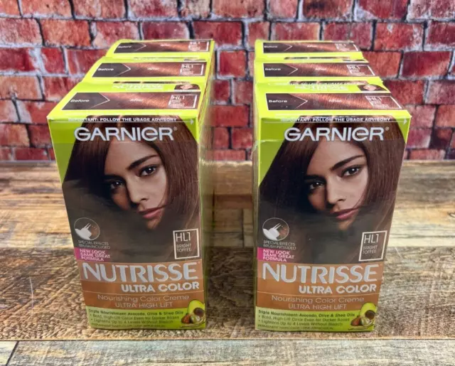 6. Garnier Nutrisse Ultra Color Nourishing Permanent Hair Color Cream, B1 Cool Brown (Pack of 2) - wide 3
