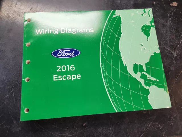 2016 Ford Escape Electrical Wiring Diagrams Manual Factory OEM