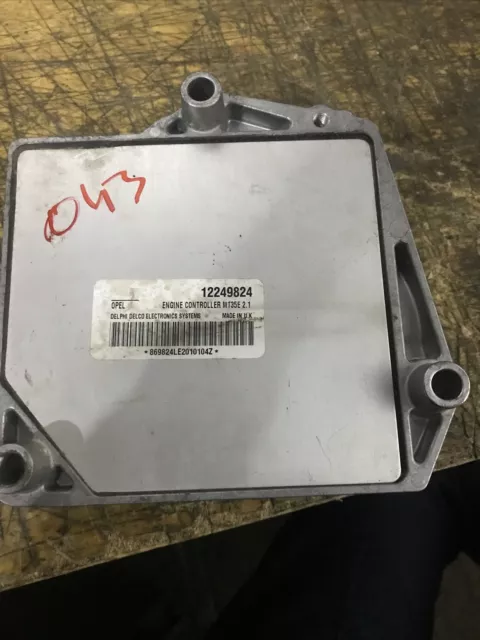 Unidad De Control Engie Opel Vauxhall Meriva 1.6 Z16Xep Mt35Se 2.1 Ecu 12249824