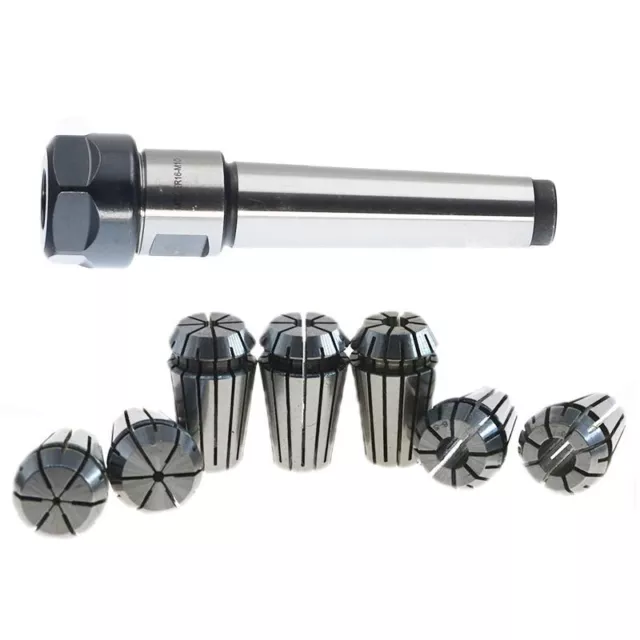 7Pcs Spring Collet Chuck Morse Tapper CNC Milling Extension Rod Tool Holder