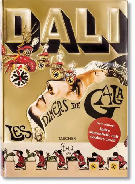 Dali: Les Diners de Gala by Salvador Dali (English) Hardcover Book