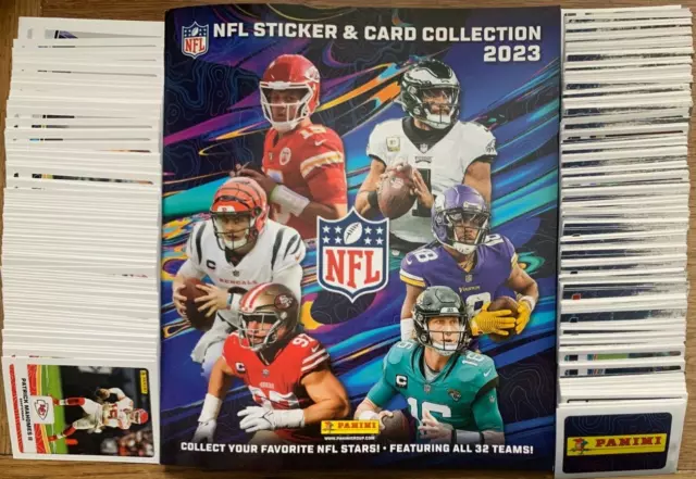 Panini NFL American Football 2023 Complete Full sticker & Card Set + Album 23/24