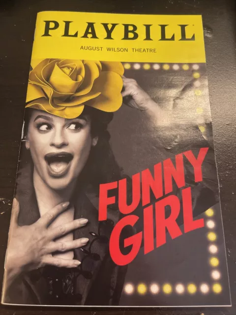 Funny Girl the Musical Original Broadway Playbill Lea Michele Cover