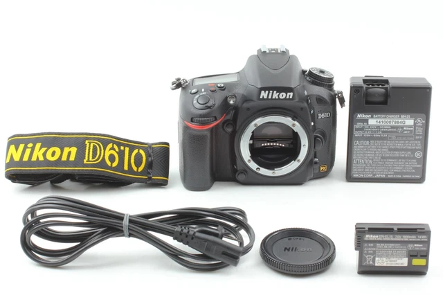 Near MINT 18k Shots Nikon D610 24.3MP Full frame Digital SLR Body from JAPAN